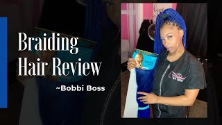 Bobbi Boss Braiding Hair Review L Knotless Braids L Polishedbytesia