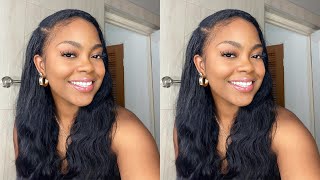 The Quickest & Easiest Body Wave U Part Wig Install Ft. West Kiss Hair