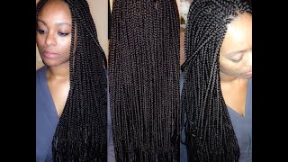 How To Box Braid With Extensions (For Beginners)