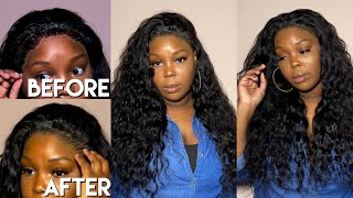 Watch Me Blend This Lace With My Skin Tone | Geeta Hair