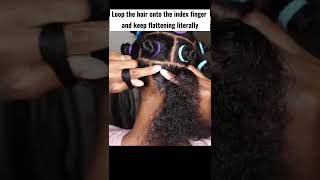 How To Do Knotless Braids Tutorial #Shorts