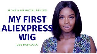 My First Aliexpress Wig (Slove Hair Review)