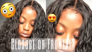 How To Make Lace Closure Look Like A Frontal | Loose Wave Hair Beginner Friendly