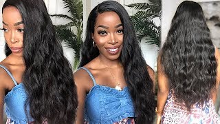 Waist Length In Mins How To Lay Your Lace Front Wig| Beginner Friendly Ft. Unice Hair