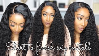  My Most Detailed Wig Install | Bleach + Plucking | Beginner Friendly!| Ft. Junoda Hair