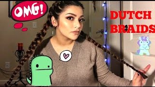 How To: Add Extensions Into Dutch Braids For Only 3 Dollars!?!?