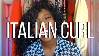 Sensationnel Italian Curl Custom Lace Wig