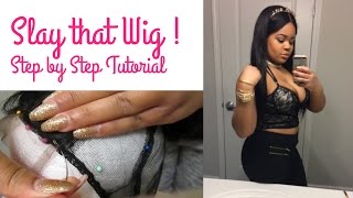 How To Make A Full Wig With A Lace Closure: Beginner Friendly- Kimberly B