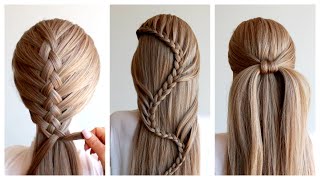   15 Braided Hairstyles Compilation  Hairstyle Transformations