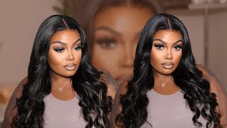 Clean Hairline Hd Lace + Bomb Curls | Must Try Body Wave Wig Ft. Nadula Hair
