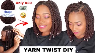 How To: Diy Yarn/Wool Twist Braids / Beginner Friendly / 2 Methods