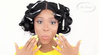 Picture Perfect Curls! | How To Style A Lace Closure Sew In Weave!