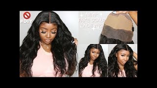Fake Scalp 360 Lace Wig & Clip In Bnags Omg!!! Hairvivi