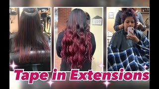 Moresoo Hair Extensions | Tape Ins