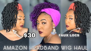 Starts At $12! Must See Amazon Headband Wigs + Aliexpress Cheap Headband Wig With Headbands Attached