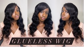 20 Inch Glueless Bodywave Wig Review | 4X4 Lace Closure