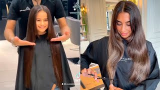 Trendy Long To Short Haircut Transformation | Beautiful Hairstyles Tutorial For Girls