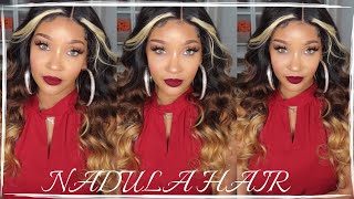 Watch Me Slay This Pre-Colored Tpart Lace Closure Wig| Ft. Nadula Hair