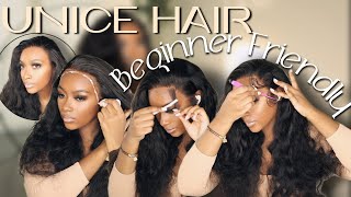 2022 Fave| Unice Hd Body Wave Install+ Fluffy Baby Hair Tutorial|Beginner Friendly|Ft. Unicehair