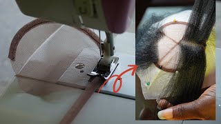 How-To Make A Round Closure Lace For Hair Ventilation