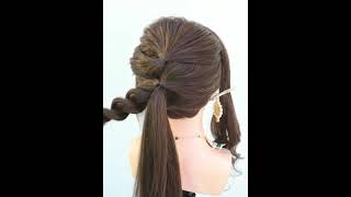 Simple Messy Bun Hairstyle With Gajra | Hairstyle For Teej | Hairstyle For Karwa Chauth #Hairstyle