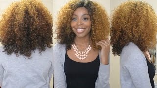 Outre Synthetic U-Part Lace Front Wig - Irene Dr30 (Review)