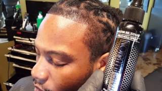 Hairillusion On A Braided Hairline