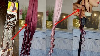 How To Make French Curls Braids / Diy French Curls Braid
