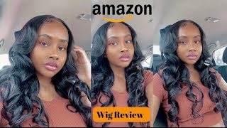 Best Affordable Closure Wig On Amazon || Amazon Prime Wig Review