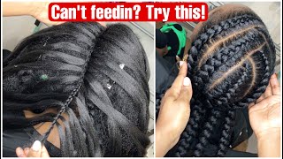 Can'T Feedin And Braid? Try This Crochet Feedin Technique + How To Curl The Ends Of Braids..