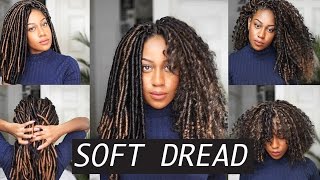 Soft Dread Crochet Braids | Feat Toyokalon
