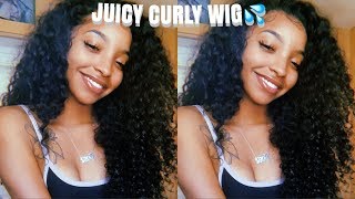Best Ever?! Easiest Install Deep Wave Curly Wig  | Ft. Alipearl Hair
