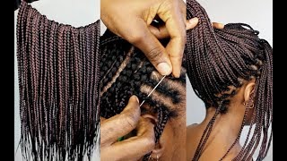 How To: Crochet Braids For Beginners ( Step By Step) Small Size