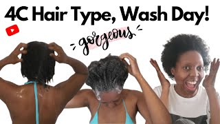 4C Hair Type, Wash Day! #Roadto1K  #Southafricanyoutuber