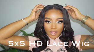 Themodernrebel| Watch Me Slay This 5X5 Hd Lace Closure Wig| Unice Hair