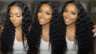 *Start To Finish* 5X5 Closure Wig Install | 24Inch Wet And Wavy Glueless Closure Wig | Luvme Hair