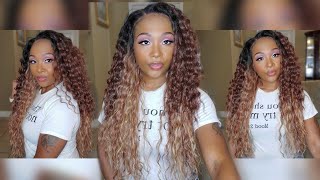 The Stylist Human Hair Blend Lace Front Wig 13X6 Invisible Lace Frontal Wig Isis Ft.  Samsbeauty