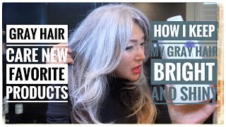Natural Gray Hair Care Products (Updated) | How I Keep My Gray Hair Bright, Shiny And Healthy