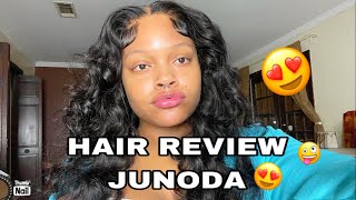 Glueless Junoda Wig Install | Flawless Body Wave Hd Lace Wig | Super Easy Blend To Skin