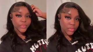 Plucking And Flatiron Curl Tutorial + Install | Indepth Ft Mslynn Hair