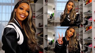How To Install Lace Frontal Wig With No Baby Hairs  Ft. Megalook Hair