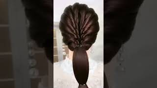 How To Make Stylish Hairs With Hair Accessories #Shorts