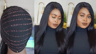 How To Make A  Lace Closure Wig For Beginners / Ft Yolova Hair