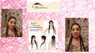 Brinbea 28 Inch Double Dutch Braided Wig Review