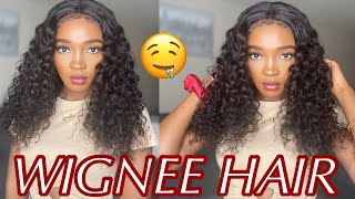 Watch Me Install This 4X4 Peruvian Lace Closure Ft. Wignee Hair | Onlynjk