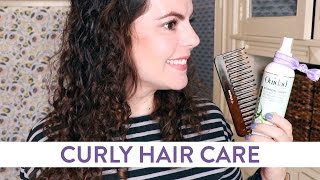 Curly Hair Care | Routine, Products Used, No Shampoo (?!) And Accessories