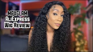 Thickest 150% Density Wig | 13X4 36 Inch Curly Maxglam Wig Review | Affordable Aliexpress Wig