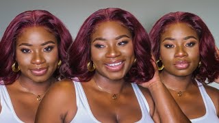 New Color & Wig Alert !!| Dark Plum Unit By Luvme Hair | Full Review & Install