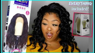 Beginner Friendly Janet Collection Diy Wig Kits | Wig Head, Frontal + Bundles Included!!