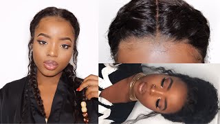 What Frontal??  || 3 Easy Ways To Style Your Lace Frontal